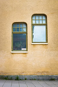 green metal framed glass window thumbnail
