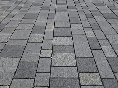 closeup photo of gray brick pavement thumbnail