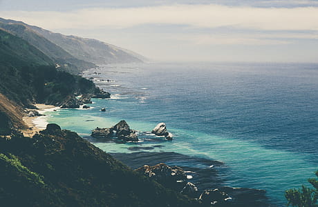 Aerial View Of Bandon Beach, Oregon thumbnail