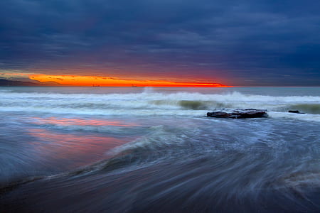 beach timelapse photography thumbnail