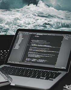 grey and black laptop thumbnail