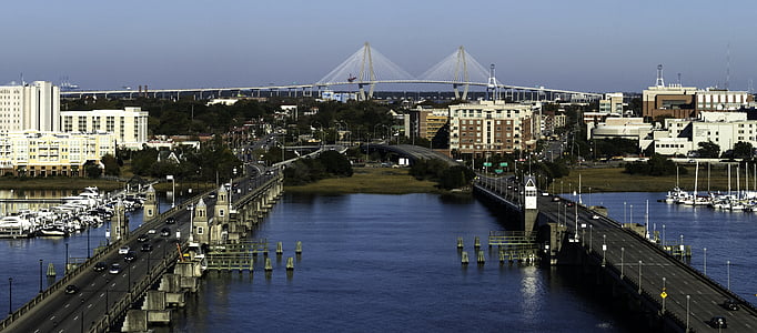 two black concrete bridges thumbnail