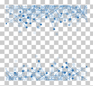 Technology Euclidean , Blue technology border, blue wallpaepr PNG clipart