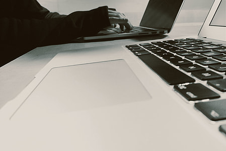 Low Profile MacBook Typing thumbnail