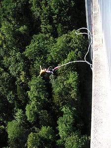 person doing bungee jumping thumbnail