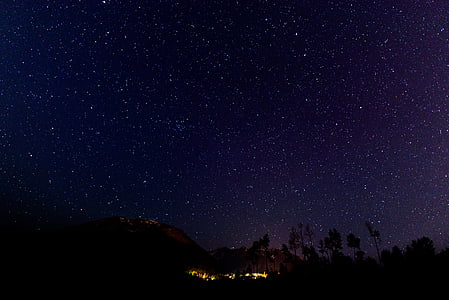 night view with stars above thumbnail