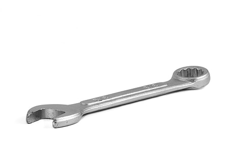 gray steel combination wrench thumbnail
