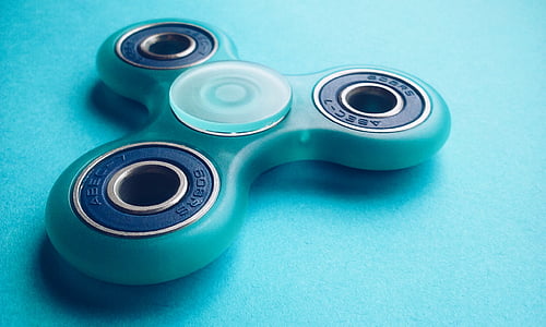 blue hand spinner thumbnail