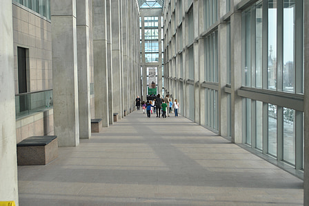 people walking at the hallway thumbnail