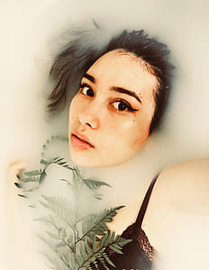 Photo Of Woman In A Tub thumbnail