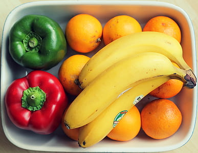 bowl of fruits and bell pepper thumbnail