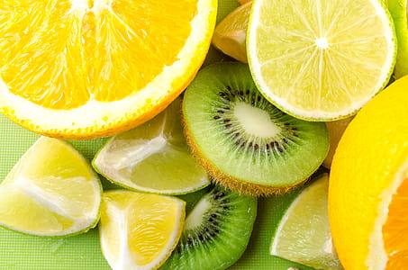 Photo of Sliced Kiwi, Lemon, and Orange Fruits thumbnail