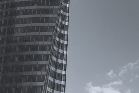 grayscale photo of building thumbnail