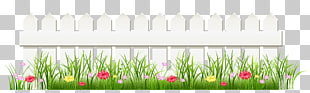 Fence Wood stain Behr Color, Transparent White Fence with Grass , illustration of garden fence and flowers PNG clipart