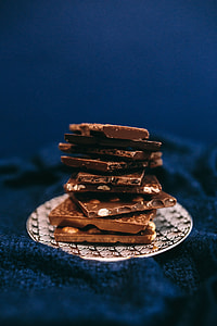 Close up a nut chocolate bar thumbnail