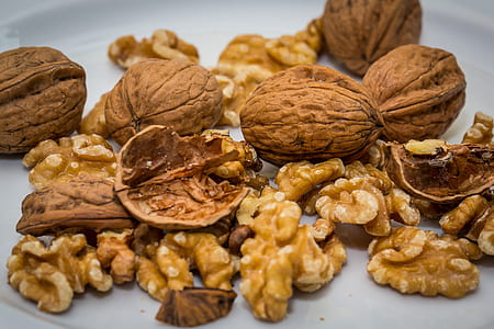 closeup photo of wall nuts on plate thumbnail