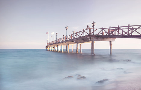 gray concrete bridge photo during daytime thumbnail