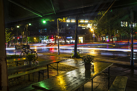 time lapse photography of road during nighttime thumbnail