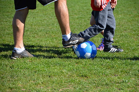 person stepping on soccer ball thumbnail