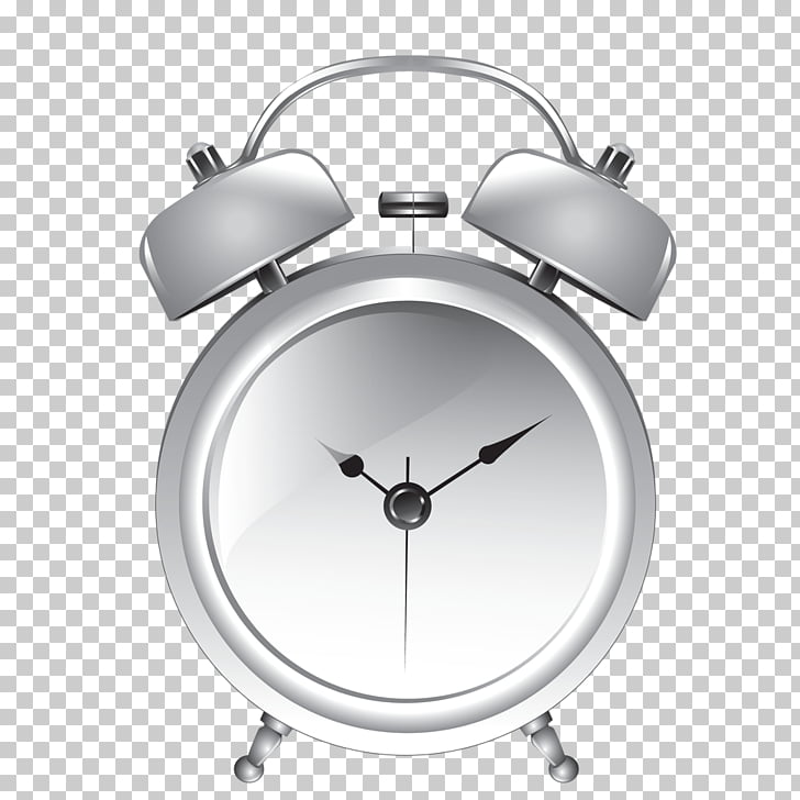 Alarm Clock Table Silver Small Silver Alarm Clock Png Clipart Free Cliparts Uihere