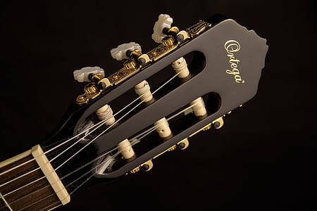 black Ortega headstock thumbnail