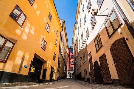 commercial buildings under blue sky thumbnail