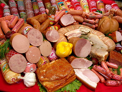 closeup photo of variety of meat products thumbnail