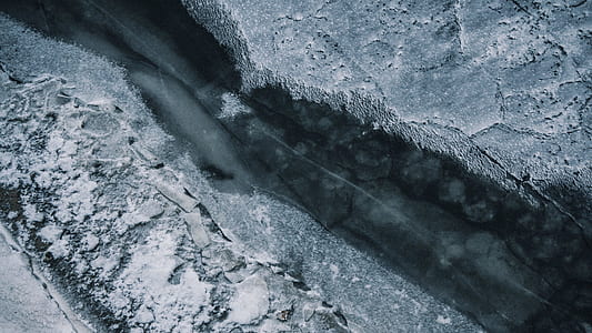 grayscale photo of body of water thumbnail