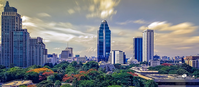 high rise buildings at daytime thumbnail