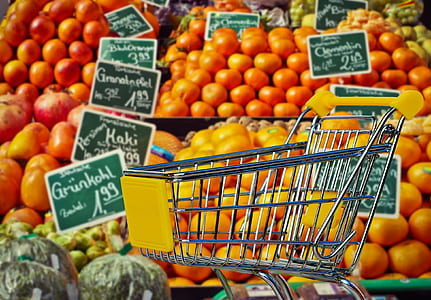 silver shopping cart thumbnail