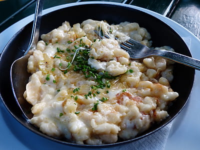 cooked food in round bowl thumbnail