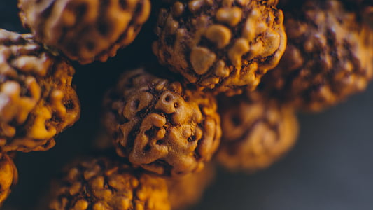 brown nuts selective focus photo thumbnail