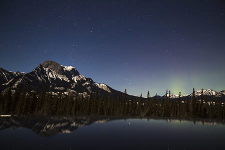 body of water near mountain thumbnail