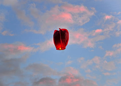 red floating lantern thumbnail