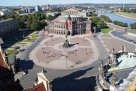 high-angle photo of building thumbnail