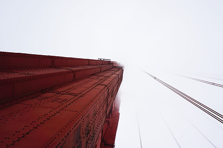 low angle photo of red wall digital wallpaper thumbnail