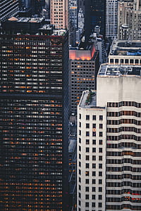 aerial view photography of city buildings during daytime thumbnail