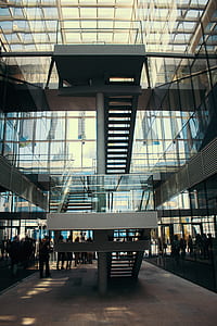 Low Angle Photography of Glass Building thumbnail