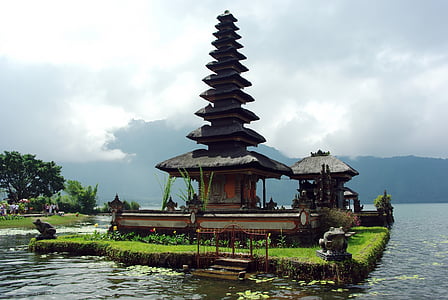 temple surrounded by body of water thumbnail