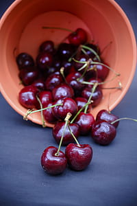 food, cherry, sweet, bowl thumbnail