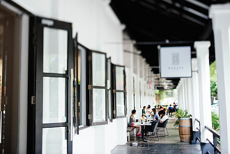 people on hallway during daytime thumbnail