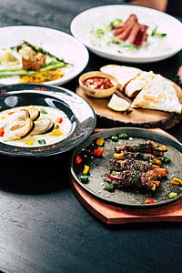 grilled dishes on plate thumbnail