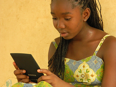 woman holding tablet computer thumbnail