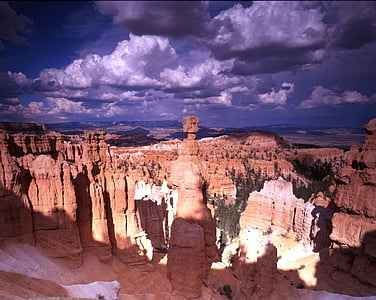 aerial photography of rock formation thumbnail
