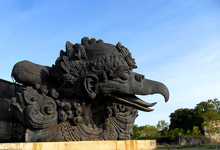 black concrete statue thumbnail