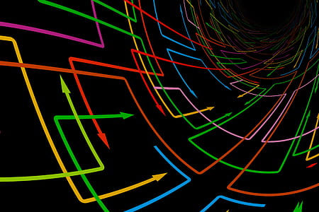 multicolored 3D wallpaper thumbnail