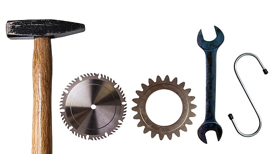 assorted hand tools making Tools word thumbnail