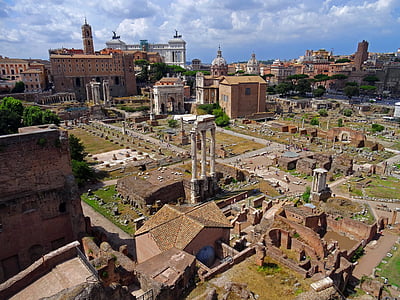 aerial photo of city ruins thumbnail