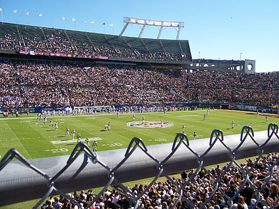 Field during the inaugural C-USA Championship Game in 2005 in camping world stadium, Orlando, Florida thumbnail