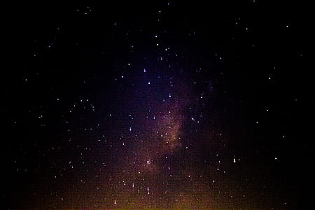 starry sky under black sky thumbnail